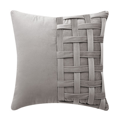  Velvet Geometric Throw Pillow