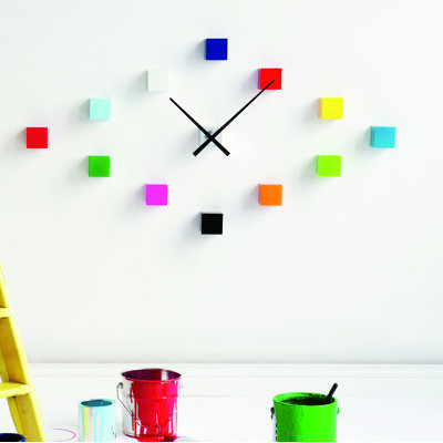 Wanduhr DIY Cubic