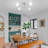 Doraelia 4-Light 18.11'' Dimmable Sputnik Modern Linear Chandelier Semi Flush Mount Ceiling Fixture-1597048384