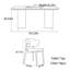Table de salle à manger moderne et minimaliste-529501408