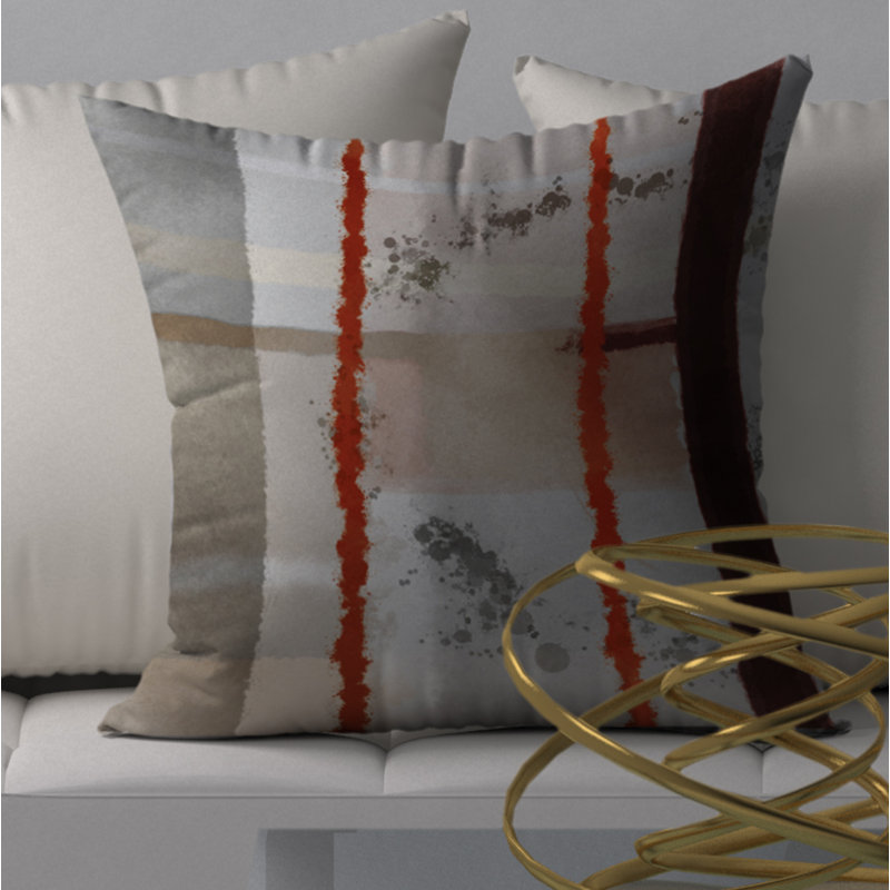 Housse de coussin carré et insert, 18" x 18"