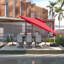 Parasol carré en porte-à-faux 130 po Aleksandre-86927244