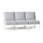 Monaco 74.5" Wide Outdoor Patio Sofa with Cushions-70040644-93663389-70040642
