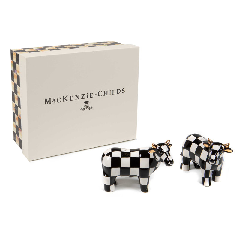Cow Salt & Pepper