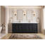 Boîte de rangement de 84 po Jenniferlynn X P 22 po Meuble-lavabo double D-959066230