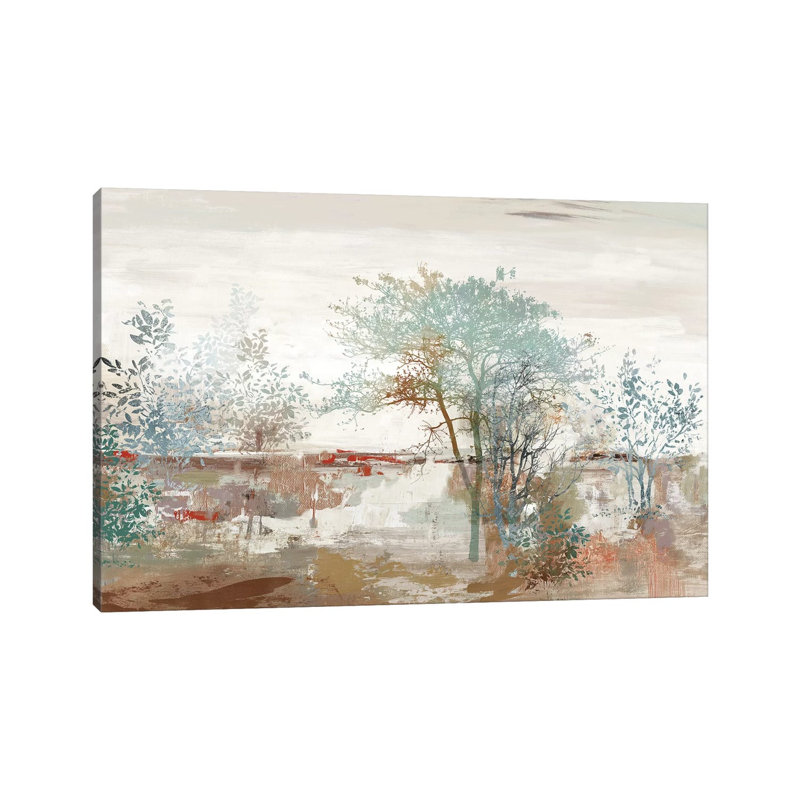 Autumn Silence by Allison Pearce - Painting, No Frame, 30.48 cm H x 45.72 cm W