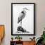 Shoreline Heron In B&W I - reproduction de cadre photo-60284138-60284143