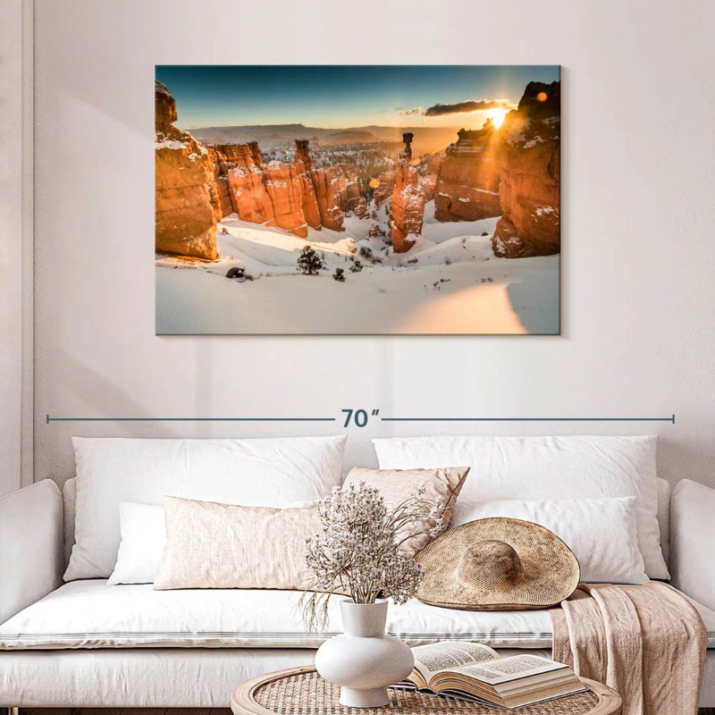 Alvord Bryce Canyon au lever du soleil, H 30 po x l 45 po
