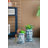 5x5.5x9" Easter Island Cement Planter