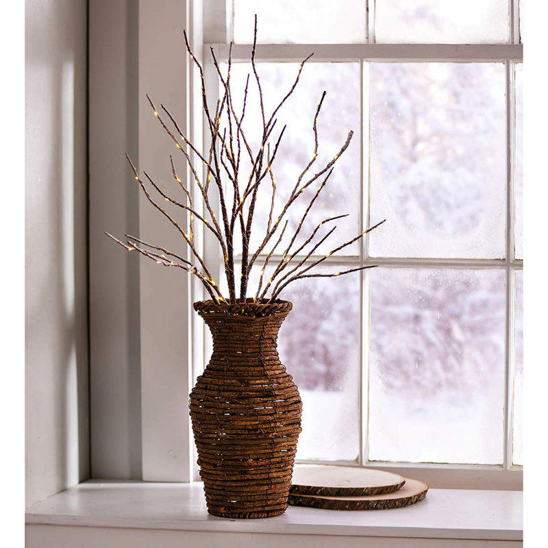 Bouleau 50 lumières avec arbres et branches