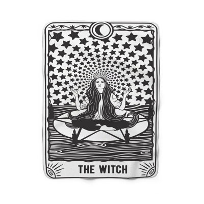  la couverture de carte de tarot The Witch