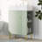 Natchez 21.6'' Single Bathroom Vanity with Ceramic Top-1116609709
