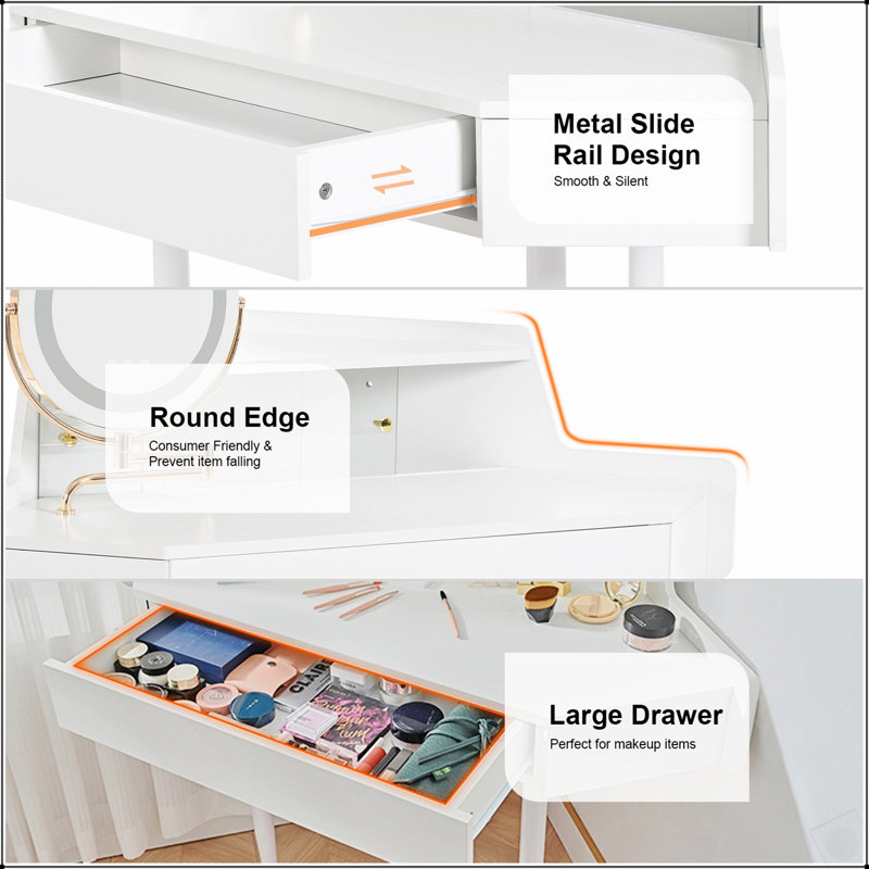 Meuble-lavabo de coin Modern