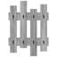 Wall-Mounted Coat Rack Wall-Mounted 60 X 3 X 82 Cm-2128502525