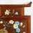 Neoclassical Painted Porch Cabinet Accent Cabinet