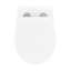 Cuvette de toilette allongée murale Barclay