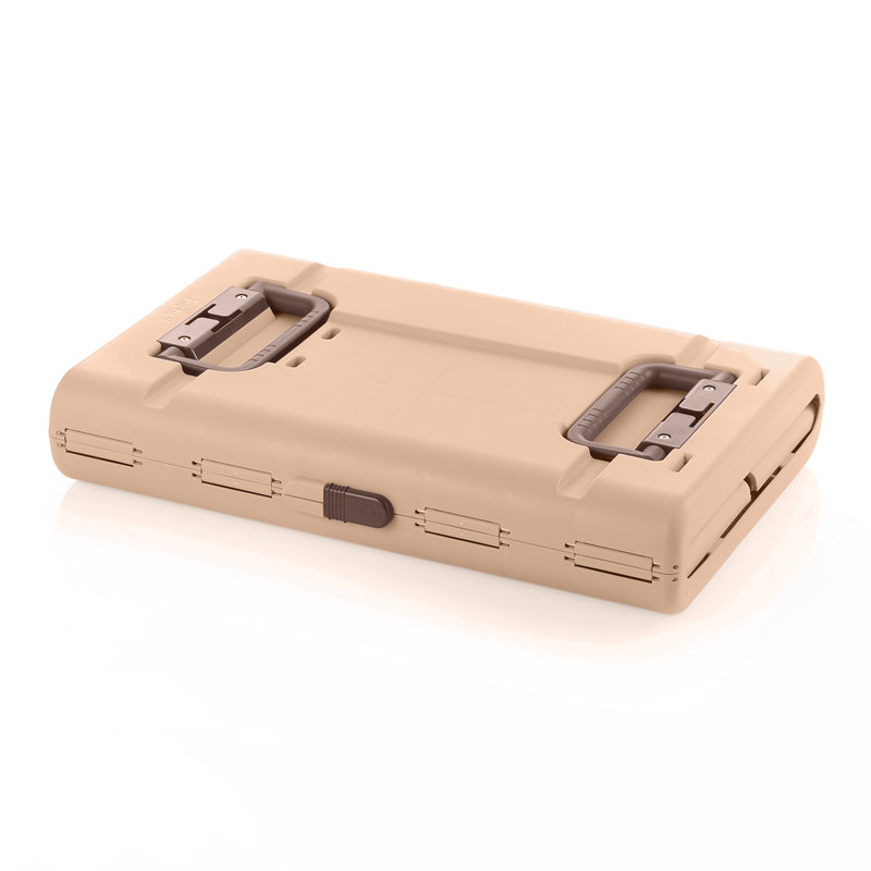 Sac de transport pliable pour animaux avec une porte, Moyen (H 20 po x l 17,5 po x P 26,5 po), Brun