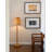 Classic Tapered Shade Full Body Woven Floor Lamp