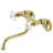 Kingston Brass Kingston Two-Handle 2-Hole Wall Mount Bathroom Faucet-56553444-56553438
