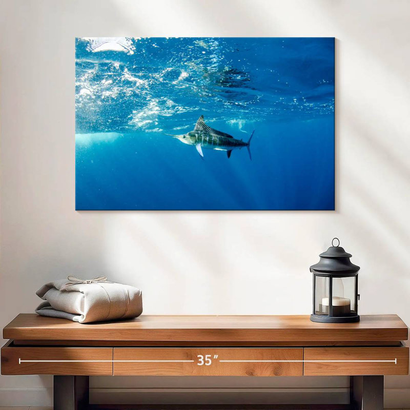 Crowle Underwater Marlin, 16" H x 24" W