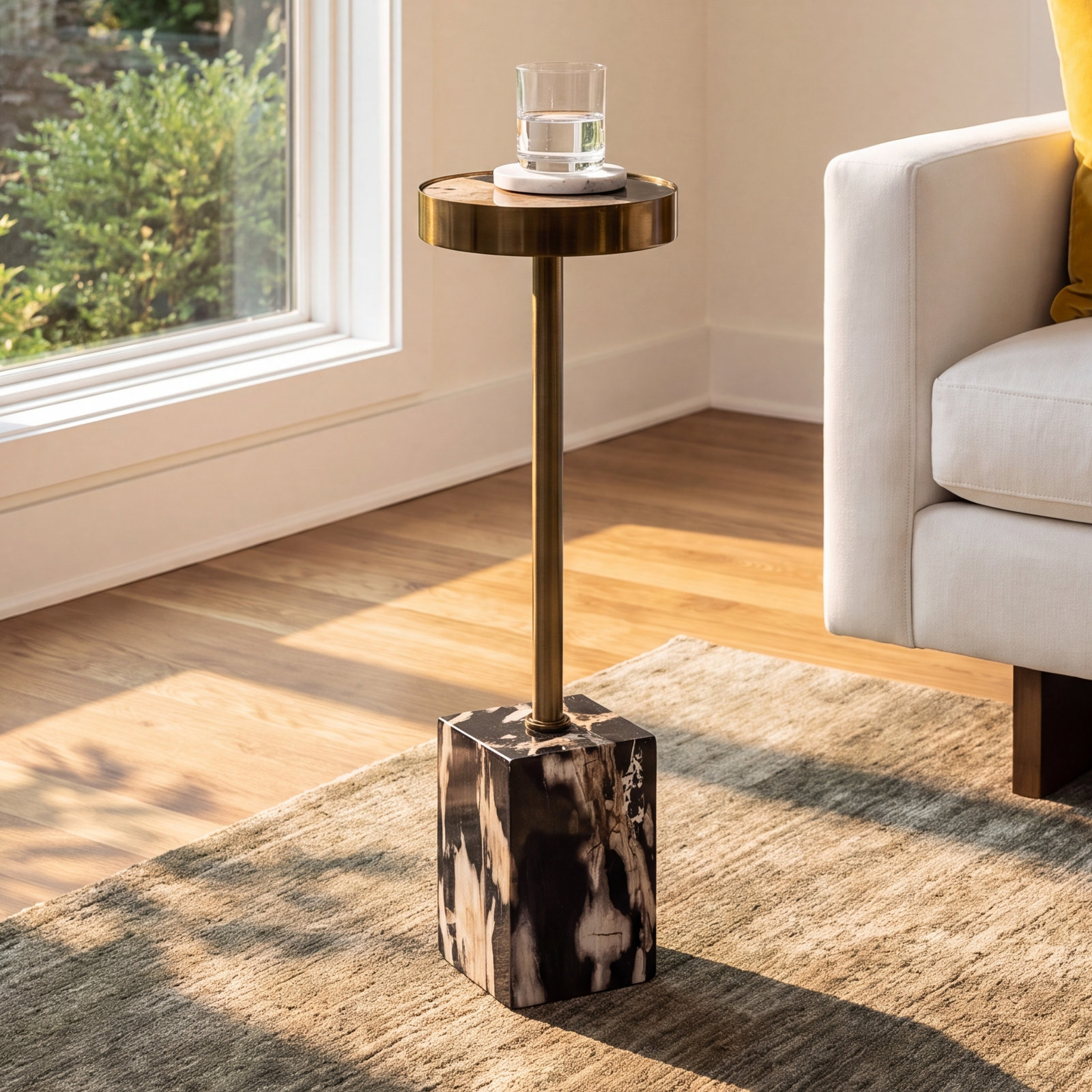 Arwin Stone End Table