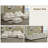 6-Seat Module Sectional Chenille Fabric Sofa With Console&Ottoman-880399176
