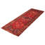 Tapis rouge en laine noué à la main 3 pi 5 po x 9 pi 7 po Andelz
