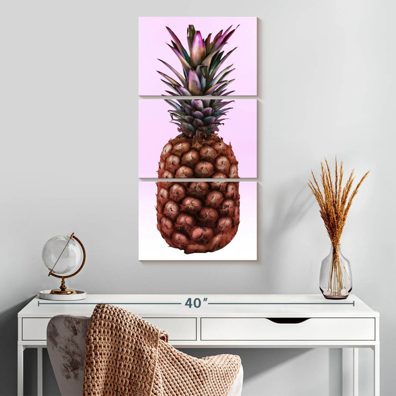 Rare Pineapple, 32" H x 15" W