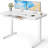 Flavio Height Adjustable Standing Computer Desk With Drawer and USB & Type-C Ports For Home Office-190341275-190341272