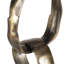  Sculpture anneau en laiton Loopform