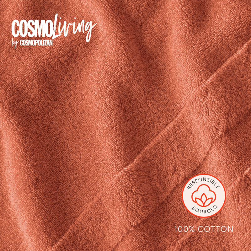 Cosmo Bath Linen 100% Cotton Hand Towel, Pink
