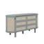 Lit escamotable double avec rangement caché et conception tissée moderne-1966688754-1966688748
