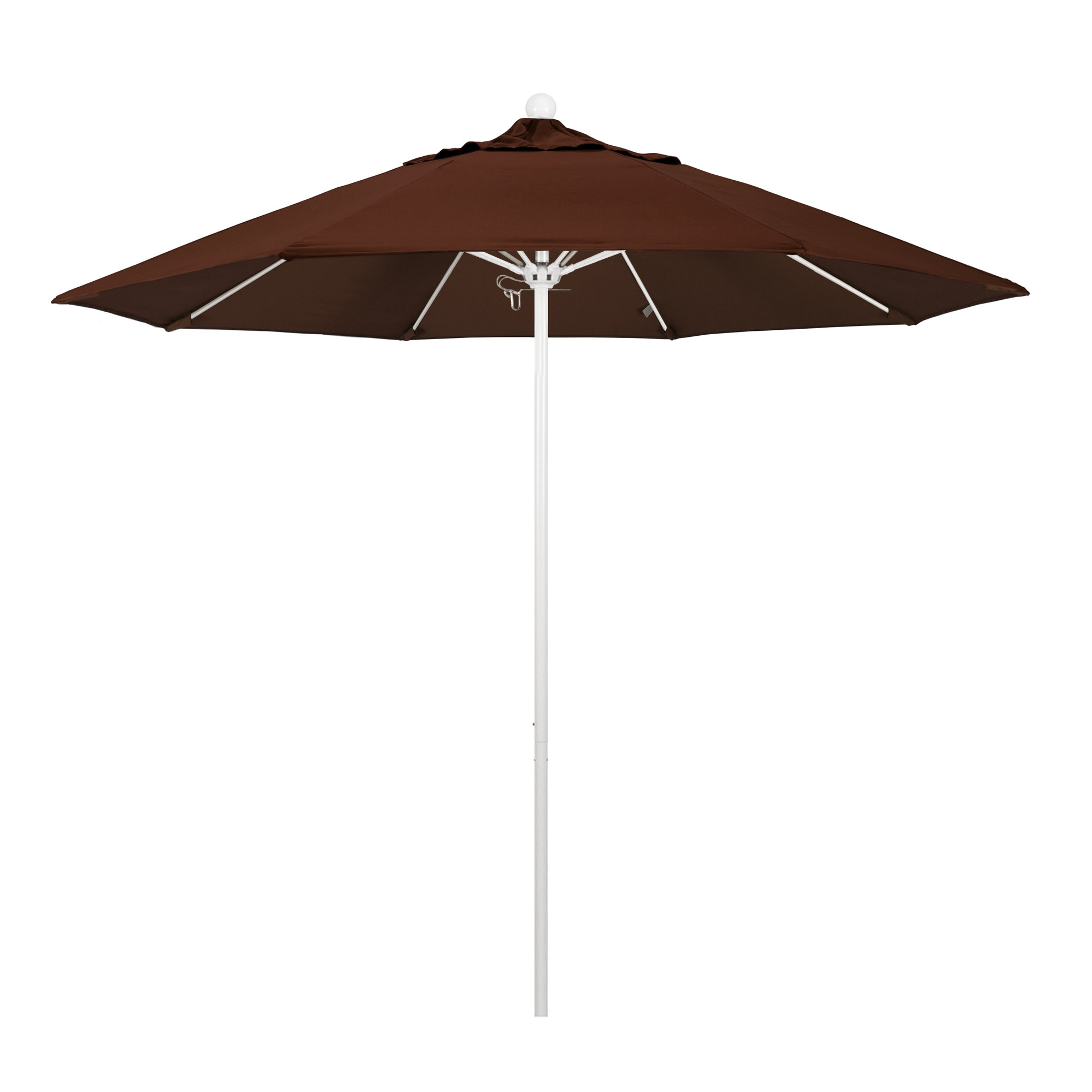 Hibo 108'' Sunbrella® Outdoor Umbrella, Canvas Bay Brown Sunbrella® Canvas