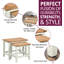 Eddie Solid Wood Nesting Tables