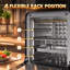 HOMCOM Toaster Oven with Rotisserie