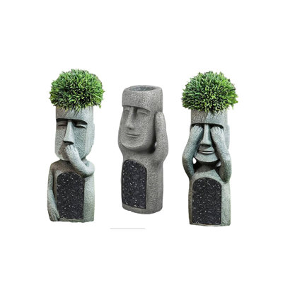 Courtni Ceramic Statue Planter