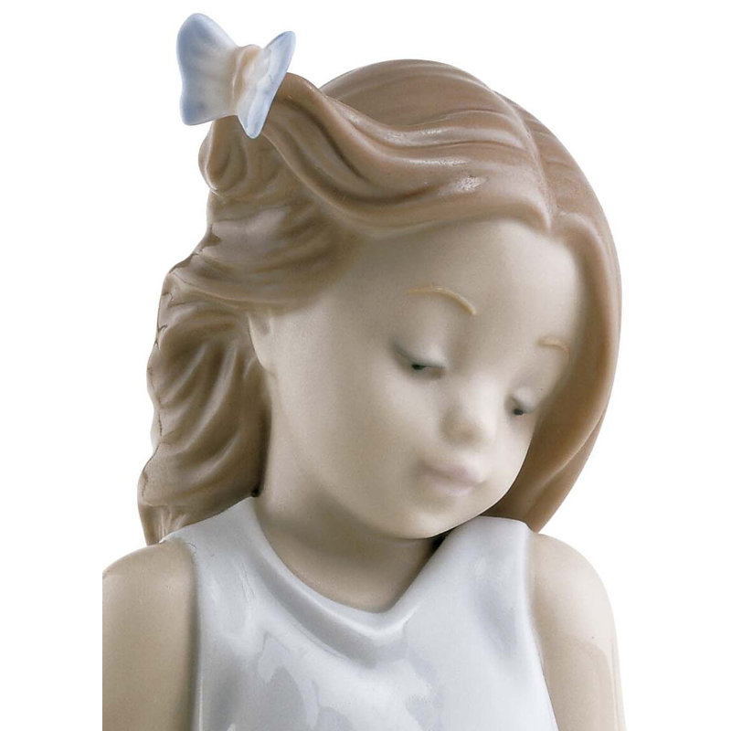 Friend of the Butterflies Girl Figurine