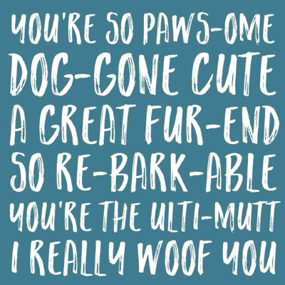 Blue Dog Puns
