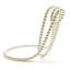 Support à vin avec collier de perles (argent)-226539365