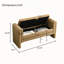Banc de bout avec accoudoirs et rangement Modern Teddy Bed-2087687188