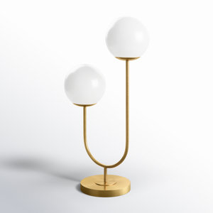 *no bulbs* Ruby Metal Table Lamp