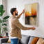 City at Dusk Modern - Wrapped Canvas-475917049-475917050