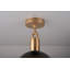 Fourche au plafond / globe / fumé / moyen / acier-825676491-825676488-809214909
