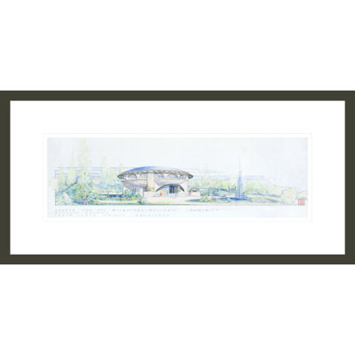 Annunciation Greek Orthodox Church Wauwatosa WI by Frank Lloyd Wright - Framed Giclee Print