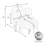 Compact Sofa With End Table-1653910408