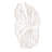 15.7" W X 16.1" H, White Botanic Breeze Modern Leaf Wall Art Decor-219473308
