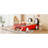 Twin Size Race Car-Shaped Platform Bed With Wheels,Red-190916673