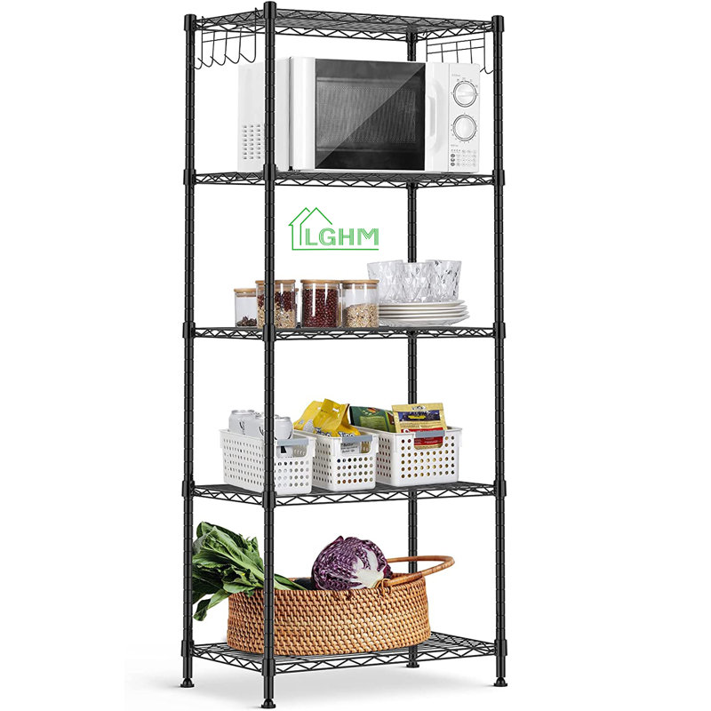 23.2'' Wood Standard Baker's Rack with Microwave Compatibility