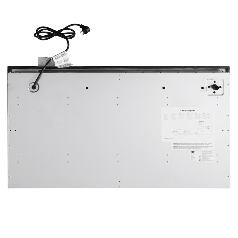 Plaque de cuisson à 6 brûleurs au gaz en acier inoxydable 36 po Cosmo