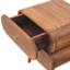 Proietti 45cm W Solid Wood Bedside Table